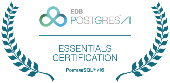 EDB PostgreSQL Essentials Certification v16